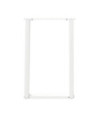 Picioare de masă în formă de U, 2 buc., alb, 60x(72-73) cm, oțel - WOODBB2243