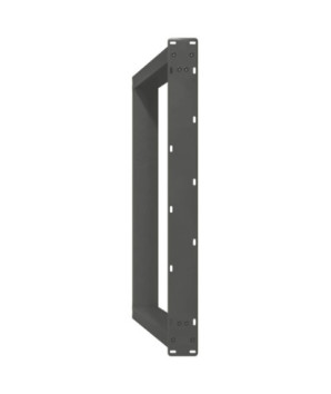 Picioare de masă în formă de U, 2 buc., antracit, 100x(72-73) cm, oțel - WOODBB2244