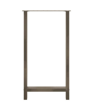 Picioare de masă de bar, oțel natural, 2 buc., 60 x (110-111) cm, oțel - WOODBB2247