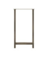 Picioare de masă de bar, oțel natural, 2 buc., 60 x (110-111) cm, oțel - WOODBB2247