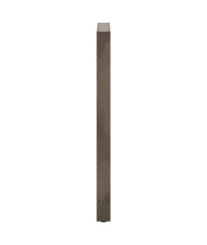 Picioare de masă de bar, oțel natural, 2 buc., 60 x (110-111) cm, oțel - WOODBB2247