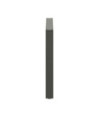 Picioare de masă în formă de U, 2 buc., antracit, 100x(72-73) cm, oțel - WOODBB2248