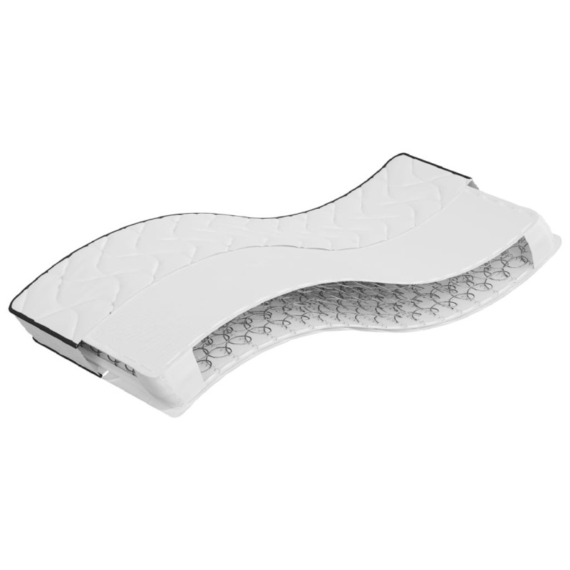Saltea cu arcuri bonnell, fermitate medie, 90x200 cm - WOODBB2257