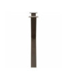Picioare de masă în formă de X, 3 buc., oțel natural, 90x(72-73) cm - WOODBB2264