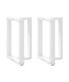 Picioare de masă în formă de T, 2 buc., alb, 60x35x(72-73) cm, oțel - WOODBB2266 Picioare de masă în formă de T, 2 buc., alb, 60x35x(72-73) cm, oțel - WOODBB2266