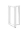 Picioare de masă în formă de T, 2 buc., alb, 60x35x(72-73) cm, oțel - WOODBB2266 Picioare de masă în formă de T, 2 buc., alb, 60x35x(72-73) cm, oțel - WOODBB2266