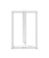 Picioare de masă în formă de T, 2 buc., alb, 60x35x(72-73) cm, oțel - WOODBB2266 Picioare de masă în formă de T, 2 buc., alb, 60x35x(72-73) cm, oțel - WOODBB2266