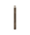 Picioare de masă din oțel natural, 2 buc., 80x(72-73) cm - WOODBB2267