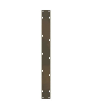 Picioare de masă din oțel natural, 2 buc., 80x(72-73) cm - WOODBB2267