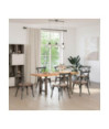 Picioare de masă din oțel natural, 2 buc., 50x(72-73) cm, oțel - WOODBB2268 Picioare de masă din oțel natural, 2 buc., 50x(72-73) cm, oțel - WOODBB2268