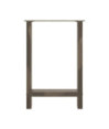 Picioare de masă din oțel natural, 2 buc., 50x(72-73) cm, oțel - WOODBB2268 Picioare de masă din oțel natural, 2 buc., 50x(72-73) cm, oțel - WOODBB2268