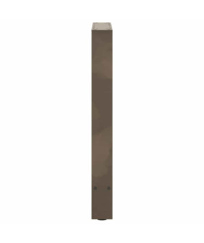 Picioare de masă din oțel natural, 2 buc., 50x(72-73) cm, oțel - WOODBB2268