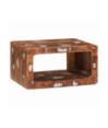 Mese de noptieră 45 x 30 x 24 cm Lemn masiv reciclat, cu aspect rustic - WOODBB2281 Mese de noptieră 45 x 30 x 24 cm Lemn masiv reciclat, cu aspect rustic - WOODBB2281