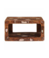 Mese de noptieră 45 x 30 x 24 cm Lemn masiv reciclat, cu aspect rustic - WOODBB2281 Mese de noptieră 45 x 30 x 24 cm Lemn masiv reciclat, cu aspect rustic - WOODBB2281
