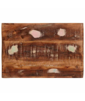 Mese de noptieră 45 x 30 x 24 cm Lemn masiv reciclat, cu aspect rustic - WOODBB2281