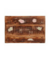 Mese de noptieră 45 x 30 x 24 cm Lemn masiv reciclat, cu aspect rustic - WOODBB2281 Mese de noptieră 45 x 30 x 24 cm Lemn masiv reciclat, cu aspect rustic - WOODBB2281