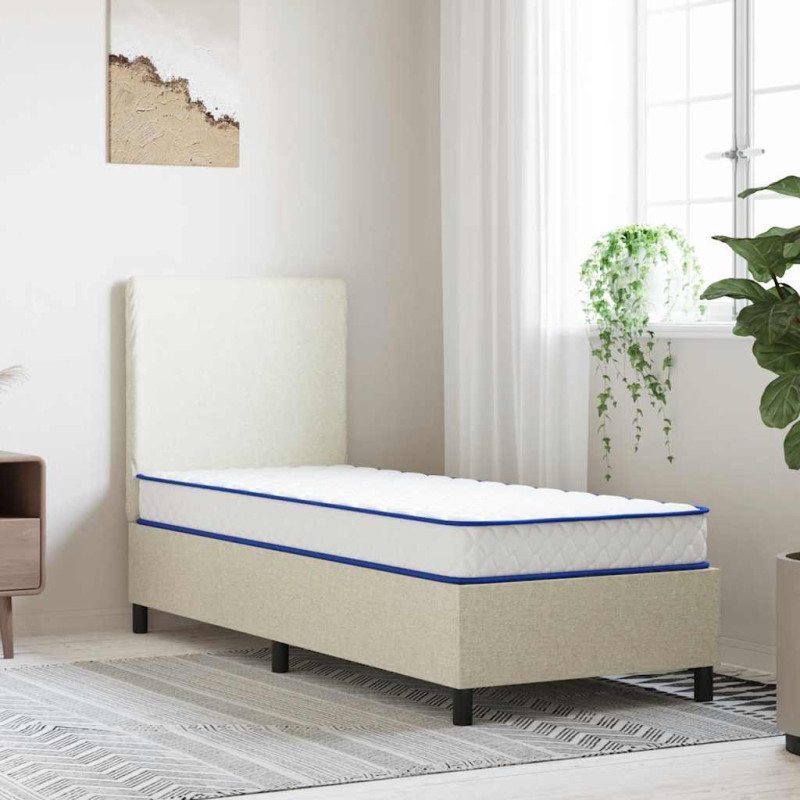 Saltea din spumă cu memorie, alb, 80x200x17 cm, moale - WOODBB2287 Saltea din spumă cu memorie, alb, 80x200x17 cm, moale - WOODBB2287