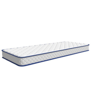 Saltea din spumă cu memorie, alb, 80x200x17 cm, moale - WOODBB2287