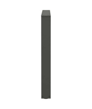 Picioare de masă în formă de V, 2 buc., antracit, 80x(72-73,3) cm, oțel - WOODBB2293