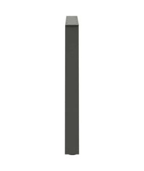 Picioare de masă în formă de V, 2 buc., antracit, 100x(72-73,3) cm, oțel - WOODBB2294