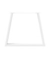 Picioare de masă în formă de V, 3 buc., alb, 80x(72-73,3) cm, oțel - WOODBB2295