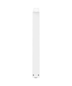 Picioare de masă în formă de V, 3 buc., alb, 80x(72-73,3) cm, oțel - WOODBB2295