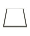 Picioare de masă în formă de V, 3 buc., antracit, 90x(72-73,3) cm, oțel - WOODBB2298