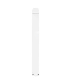Picioare de masă în formă de V, 3 buc., alb, 100 x (72-73,3) cm, oțel - WOODBB2299