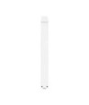 Picioare de masă în formă de V, 3 buc., alb, 100 x (72-73,3) cm, oțel - WOODBB2299