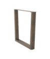 Picioare de masă în formă de V, 3 buc., oțel natural, 80x(72-73,3) cm - WOODBB2301 Picioare de masă în formă de V, 3 buc., oțel natural, 80x(72-73,3) cm - WOODBB2301