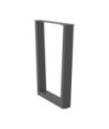 Picioare de masă în formă de V, 2 buc., antracit, 70x(72-73,3) cm, oțel - WOODBB2323