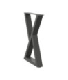 Picioare masă de sufragerie, 2 buc., antracit, 60x(72-73,3) cm, oțel - WOODBB2325 Picioare masă de sufragerie, 2 buc., antracit, 60x(72-73,3) cm, oțel - WOODBB2325
