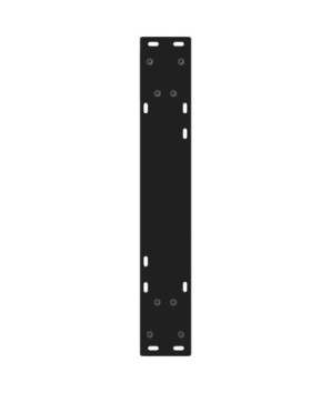 Picioare masă de sufragerie, 2 buc., negru, 60x(72-73,3) cm, oțel - WOODBB2326