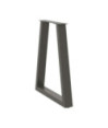 Picioare de masă în formă de V, 2 buc., antracit, 60x(72-73,3) cm, oțel - WOODBB2329