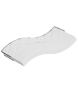 Saltea din spumă, fermitate medie moale, 80x200 cm - WOODBB2331