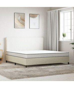 Saltea din spumă, fermitate medie moale, 200x200 cm - WOODBB2333