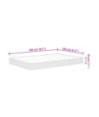 Saltea cu arcuri bonnell, fermitate medie, 120x200 cm - WOODBB2334 Saltea cu arcuri bonnell, fermitate medie, 120x200 cm - WOODBB2334