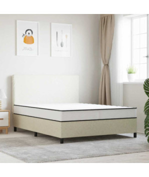 Saltea cu arcuri bonnell, fermitate medie, 140x190 cm - WOODBB2335