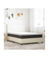Saltea cu arcuri bonnell, fermitate medie, 140x190 cm - WOODBB2338