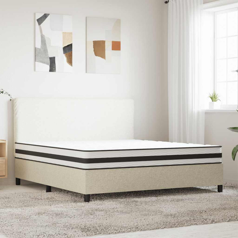 Saltea cu arcuri bonnell, fermitate medie, 180x200 cm - WOODBB2339