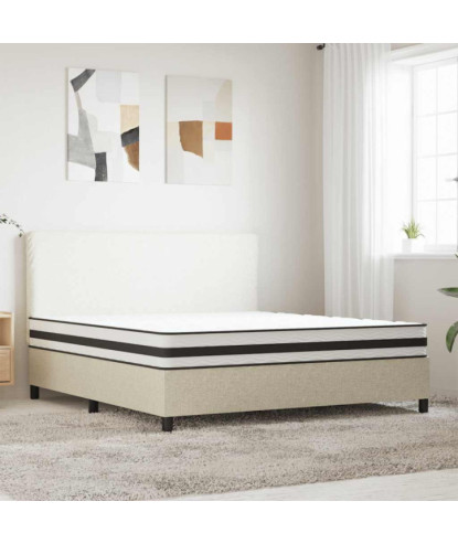 Saltea cu arcuri bonnell, fermitate medie, 180x200 cm - WOODBB2339