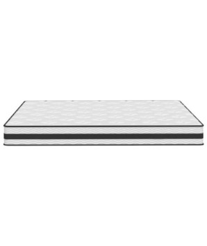 Saltea cu arcuri bonnell, fermitate medie, 180x200 cm - WOODBB2339