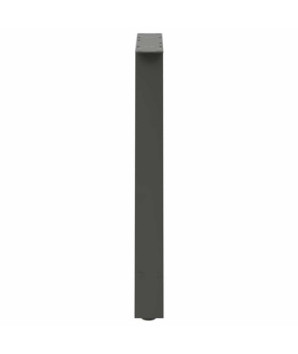 Picioare de masă în formă de A, 2 buc., antracit, 70x(72-73) cm, oțel - WOODBB2340