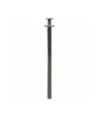 Picioare de masă în formă de X, 2 buc., antracit, 90x(72-73) cm, oțel - WOODBB2344