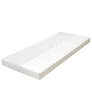 Saltea, 80x200 cm, 7 zone, spumă PU, 10 cm, H2 H3 - WOODBB2352
