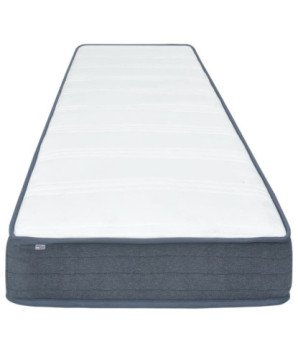 Saltea cu arcuri, 200x70x20 cm moale mediu, material textil - WOODBB2353