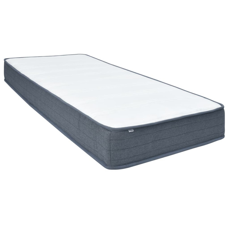 Saltea cu arcuri, 190x90x20 cm moale mediu, material textil - WOODBB2354