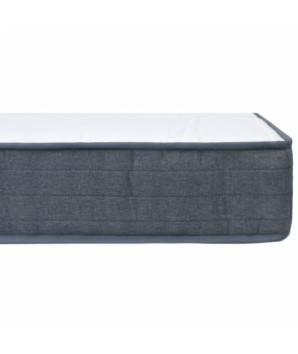 Saltea cu arcuri, 190x90x20 cm moale mediu, material textil - WOODBB2354