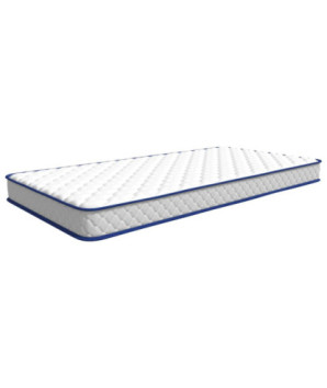 Saltea din spumă cu memorie, alb, 100x200x17 cm, moale - WOODBB2355