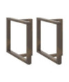 Picioare de masă în formă de T, 2 buc., negru, 100x35x(72-73) cm, oțel - WOODBB2360 Picioare de masă în formă de T, 2 buc., negru, 100x35x(72-73) cm, oțel - WOODBB2360